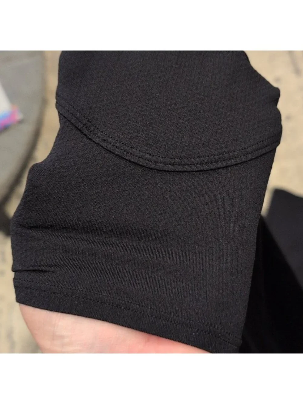 Lululemon Abrasion-Resistant High-Coverage Long-Sleeve Shirt Black